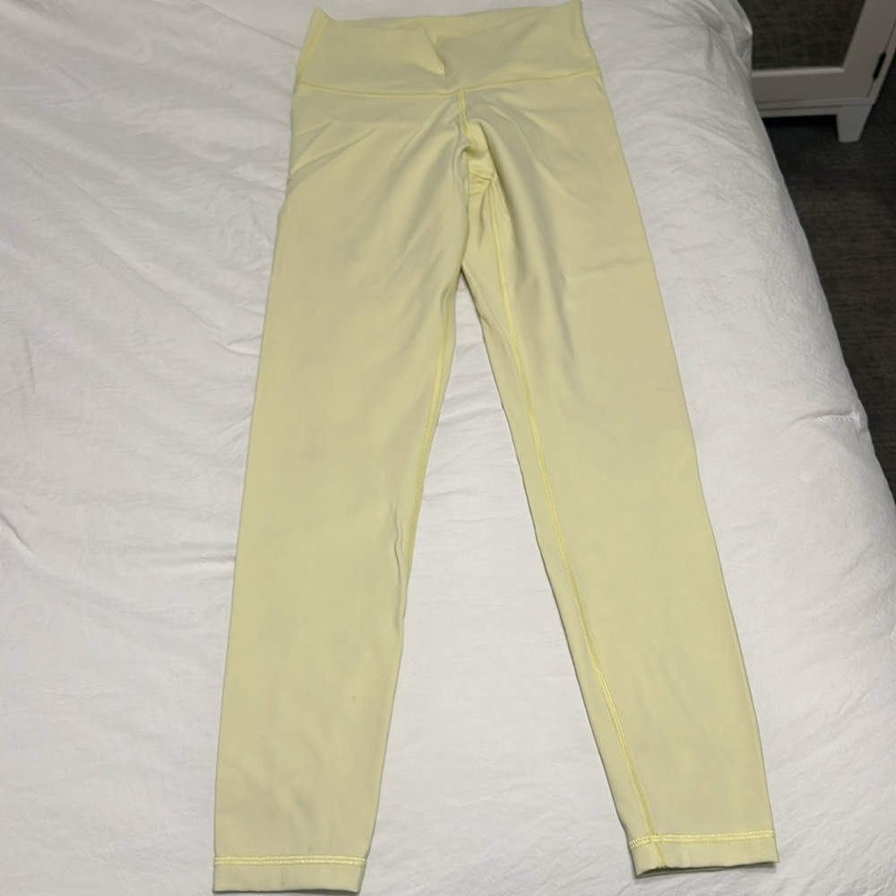 TNA Butter Yellow Leggings Lightly Worn